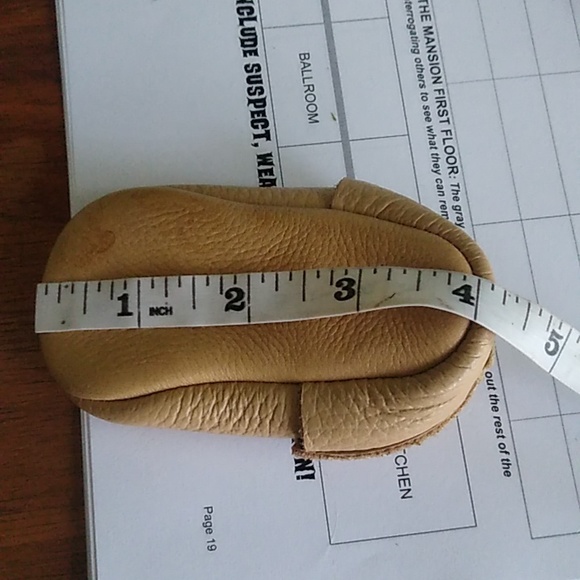 Baby leather moccasins D & F - Picture 5 of 5